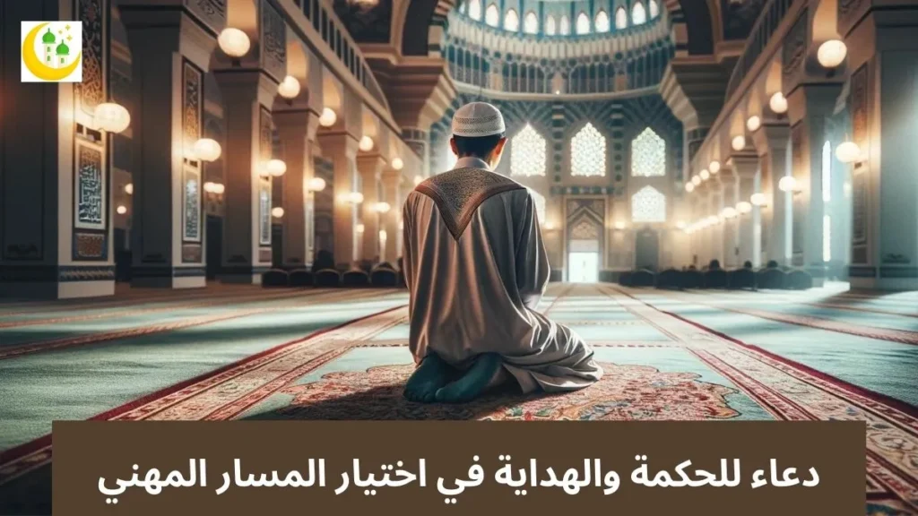 دعاء للحكمة والهداية في اختيار المسار المهني